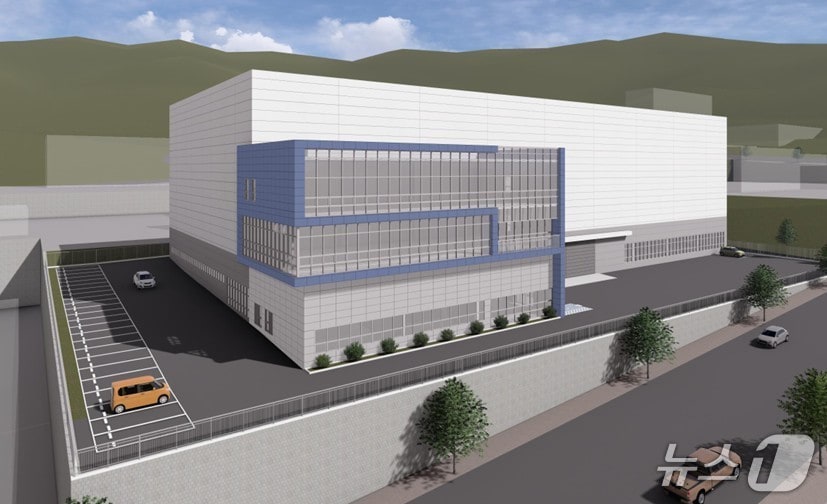 항공부품 첨단제조 실증센터 건축 조감도. (부산테크노파크 제공. 재판매 및 DB 금지)