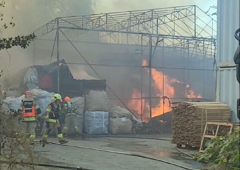 오류동 화재 현장(인천 서구청 제공.재판매 및 DB금지)