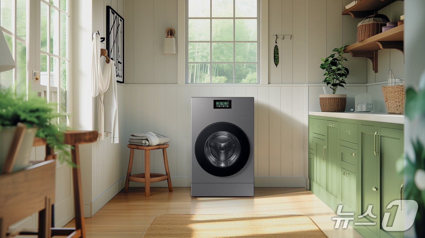  삼성전자 '비스포크 AI 콤보' 세탁건조기 라이프스타일 이미지(삼성전자 제공)