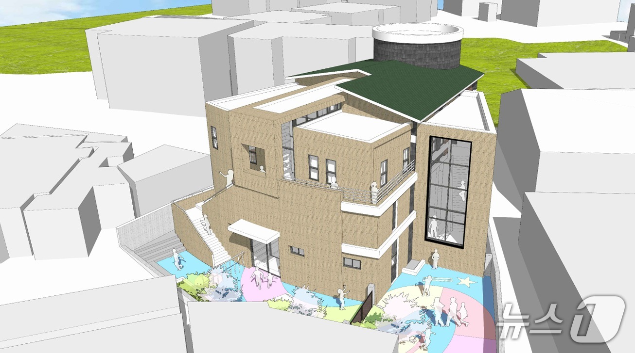 제주 서귀포시 보목동 경로당에 조성될 생활문화복합센터 조감도.(제주도 제공. 재판매 및 DB 금지)