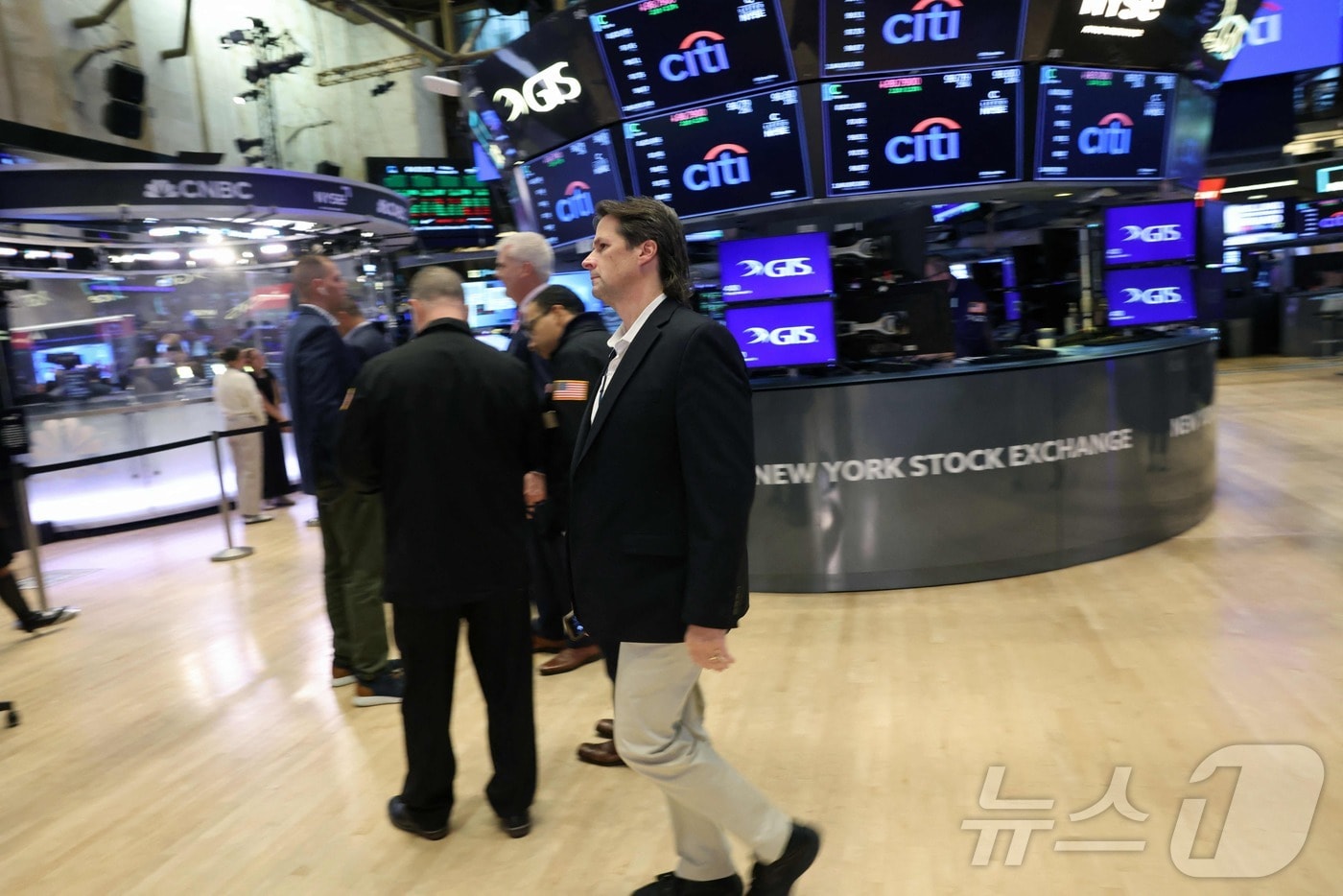 미증시 트레이더들. ⓒ AFP=뉴스1