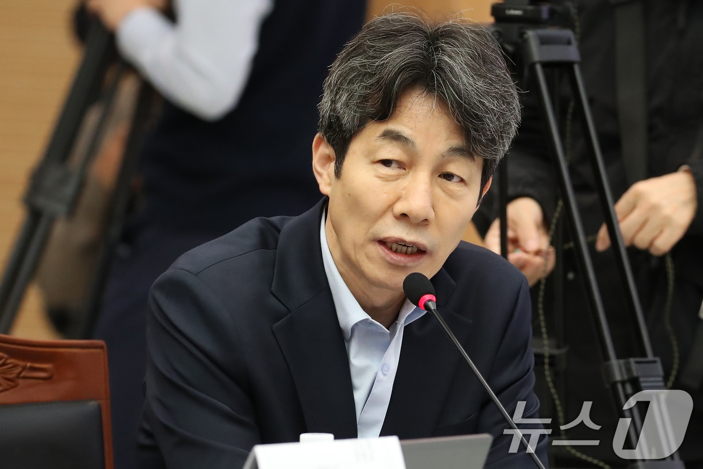 윤건영 더불어민주당 의원. 2025.10.27/뉴스1 ⓒ News1 공정식 기자