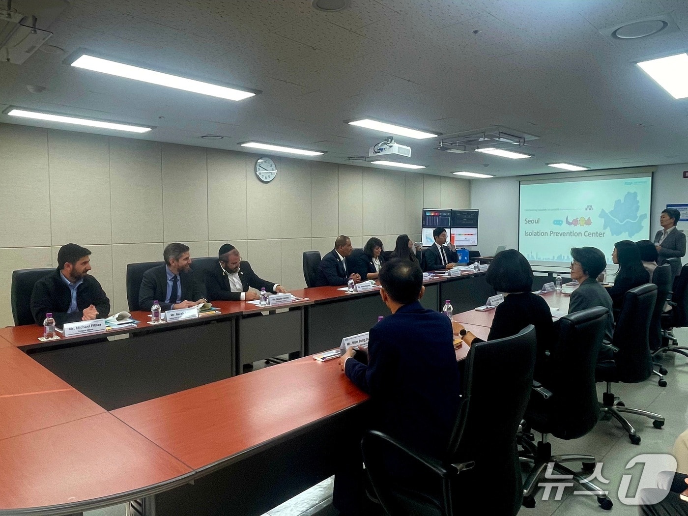 서울-이스라엘 사회복지부 고립예방 정책교류.&#40;서울시 제공&#41;