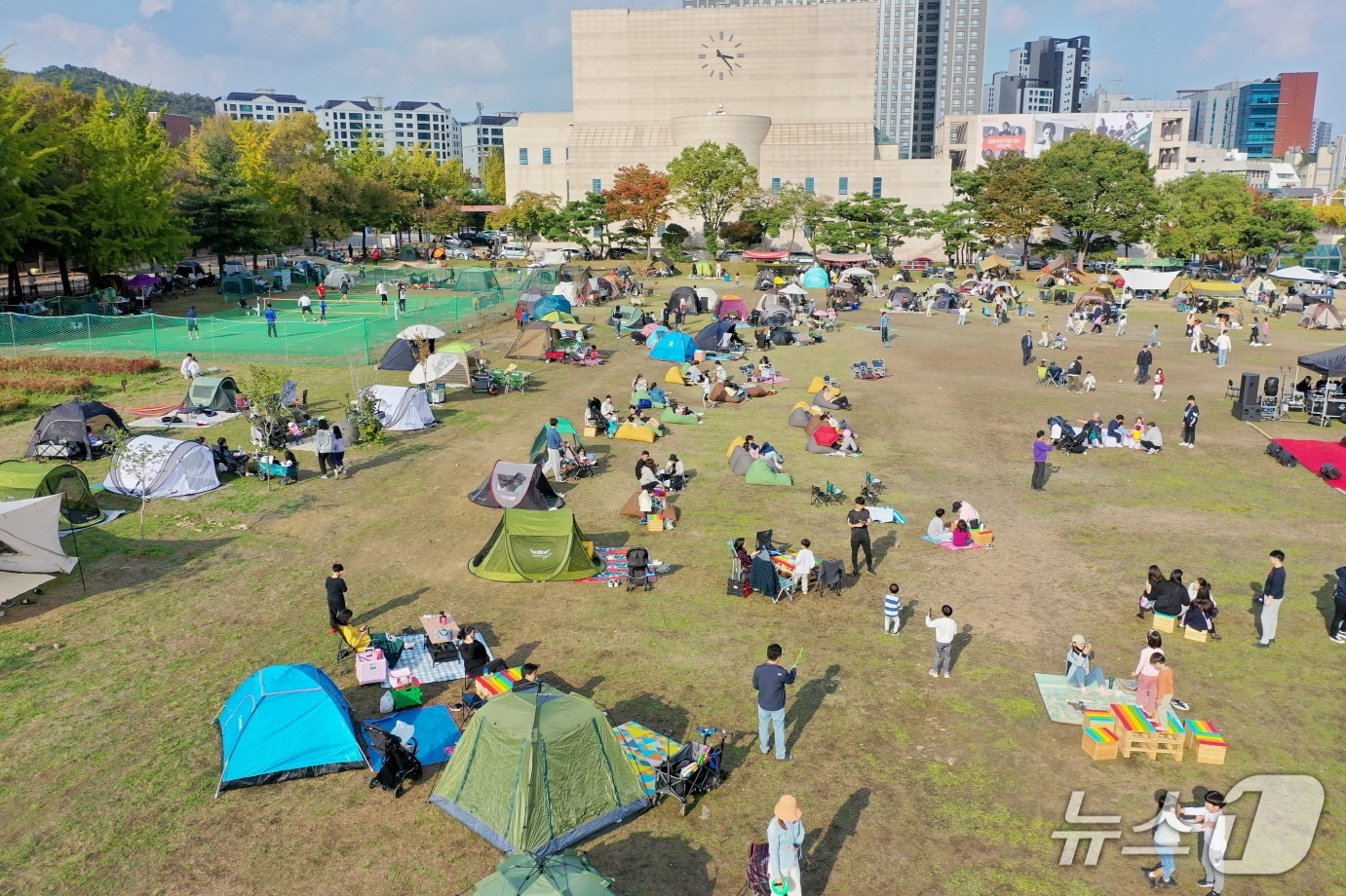 지난 6월 열린 캠프닉데이.(과천시 제공)