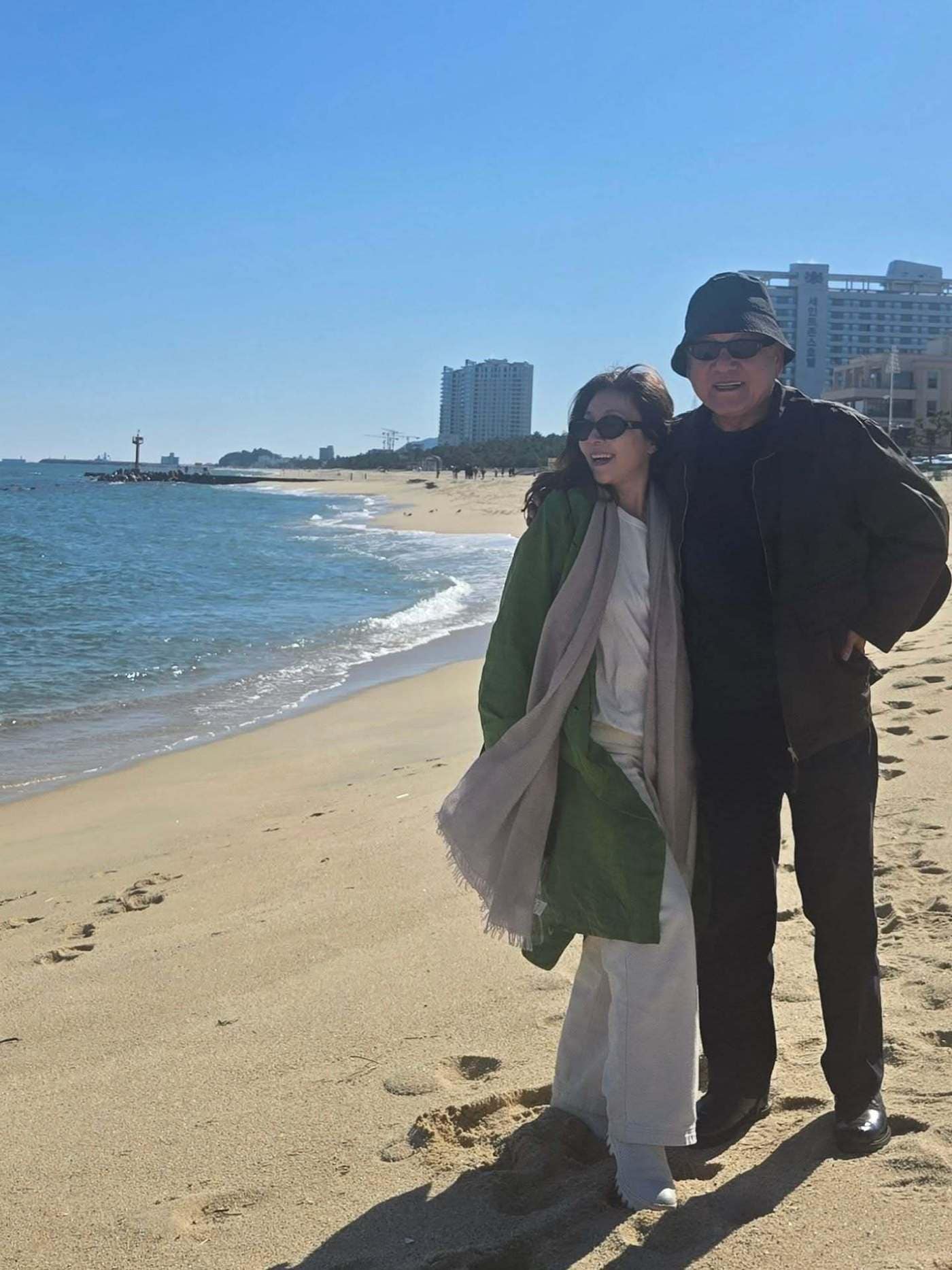 배우 최명길&#40;왼쪽&#41;, 김한길 전 장관/ 사진=최명길 인스타그램