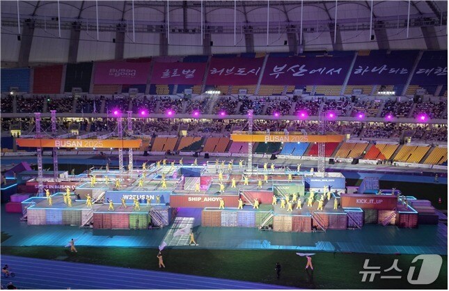 '제106회 전국체육대회' 개회식 장면.(부산시 제공. 재판매 및 DB금지)