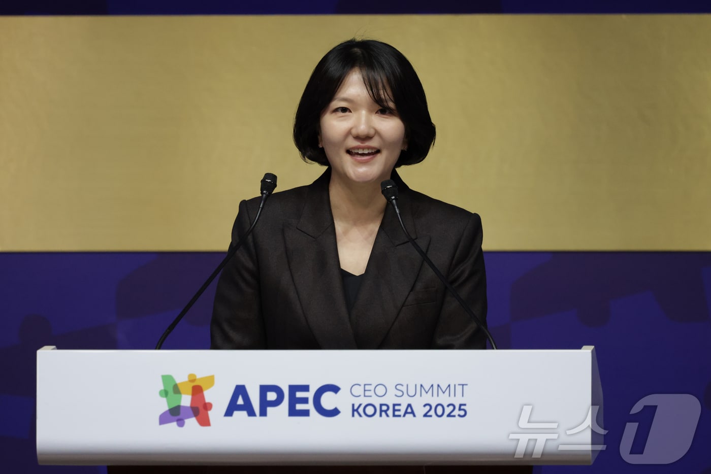 최수연 네이버 대표. (공동취재) 2025.10.29 ⓒ 뉴스1 김민지 기자