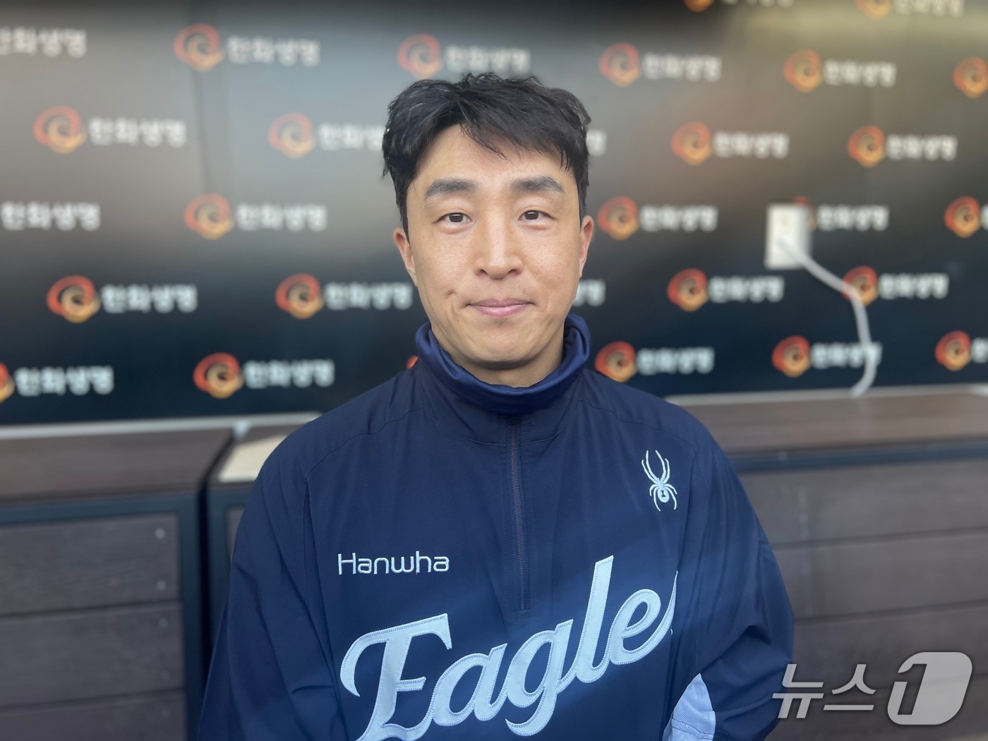 대전에서 훈련 중인 손아섭