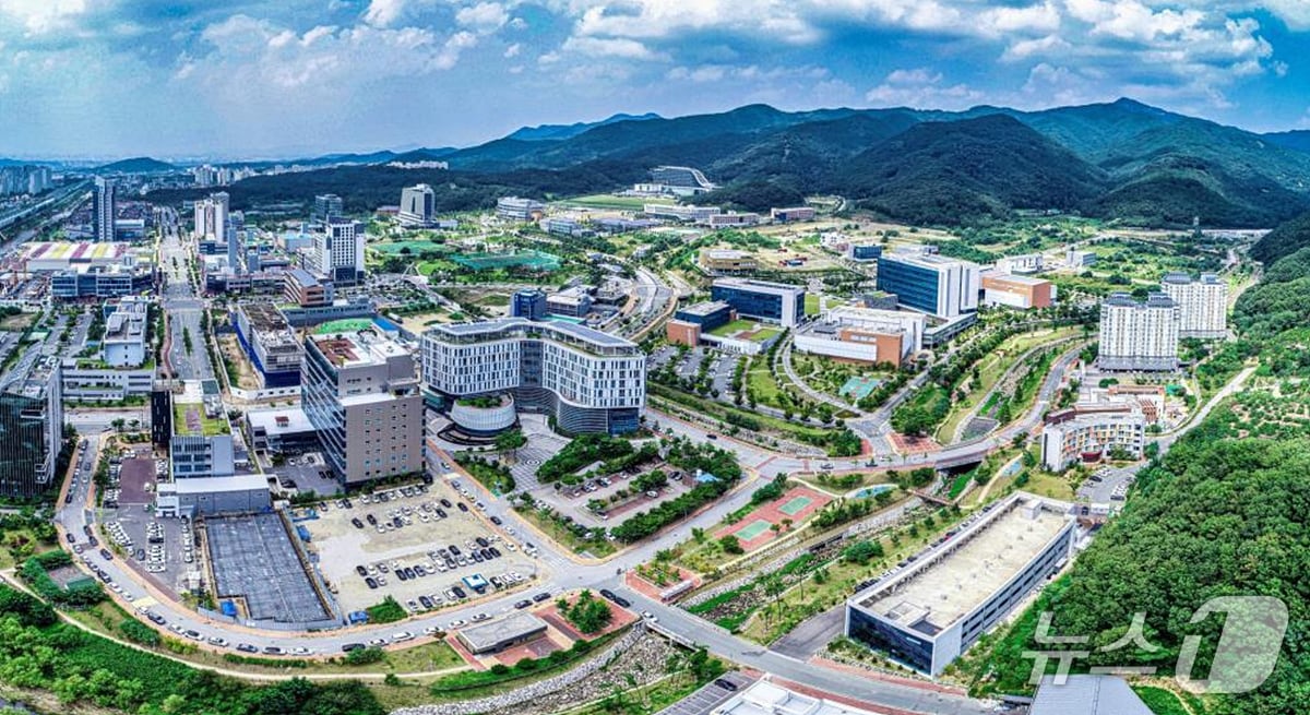 대구시는 정부의 제5차 첨단의료복합단지(첨복단지) 종합계획에 대구시 핵심 추진 사업이 반영됐다고 30일 밝혔다. 사진은 대구첨복단지 전경. (대구시 제공. 재판매 및 DB 금지)/뉴스1