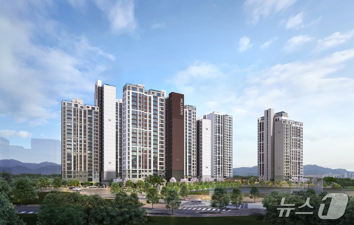 부동산 규제 피한 '힐스테이트 용인마크밸리'…실수요자 관심 집중