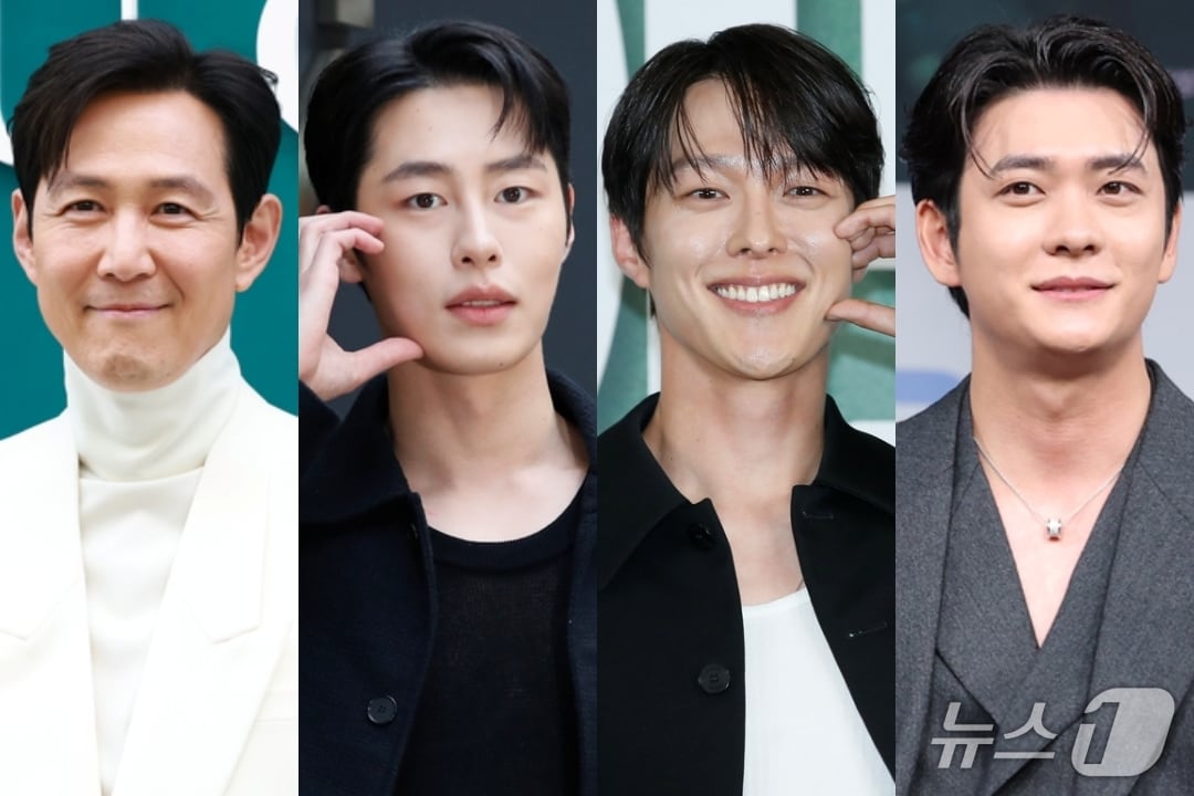 이정재 이재욱 장기용 강태오(왼쪽부터) / 뉴스1 DB