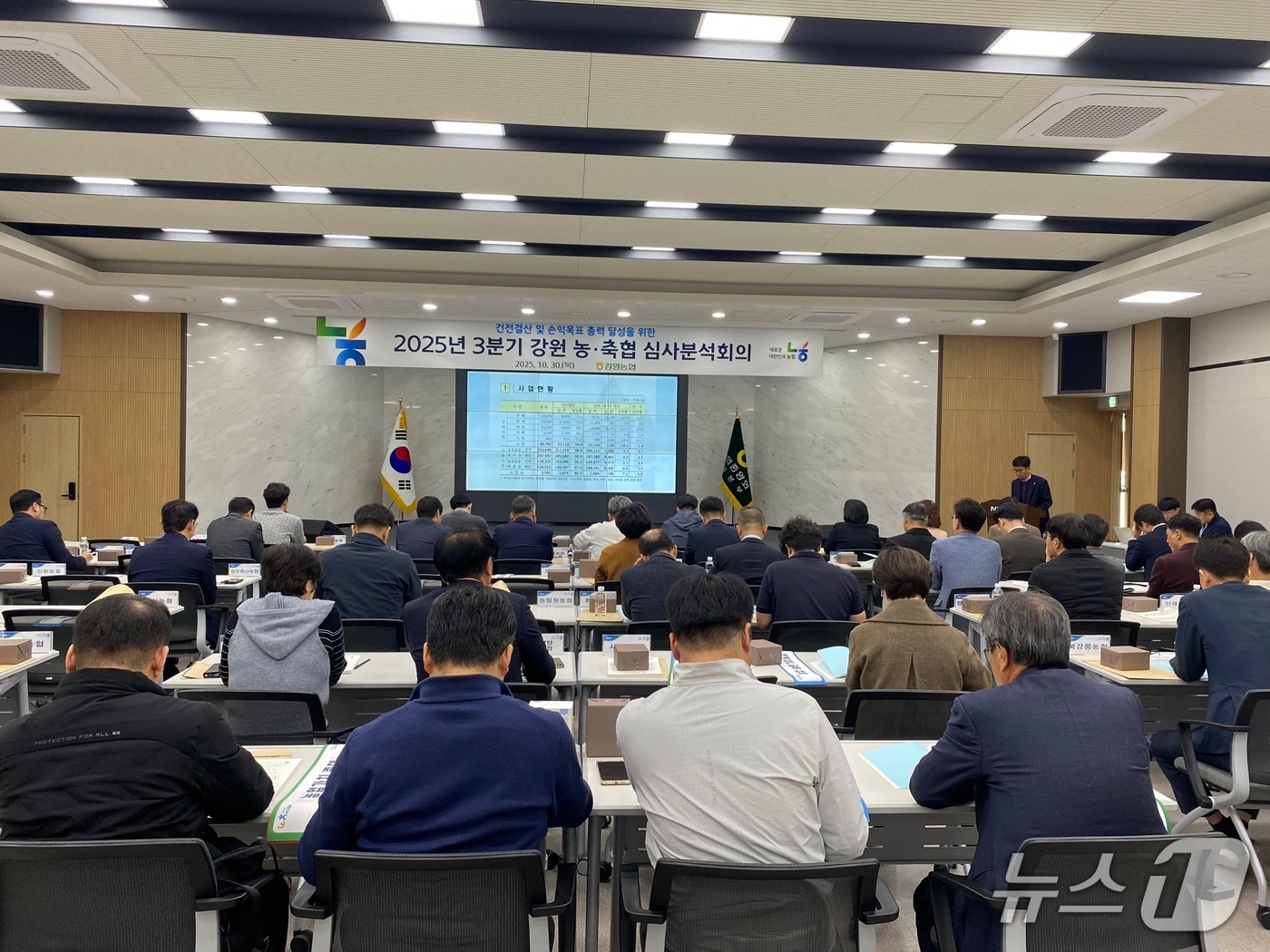 강원농협, 3분기 농축협 심사분석 회의.(농협 강원본부 제공. 재판매 및 DB금지)/뉴스1