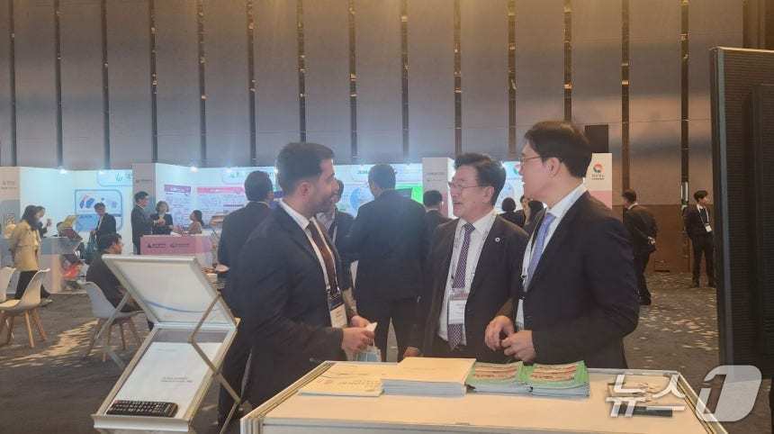 홍보 부스 &#40;인천경제청 제공.재판매 및 DB금지&#41;