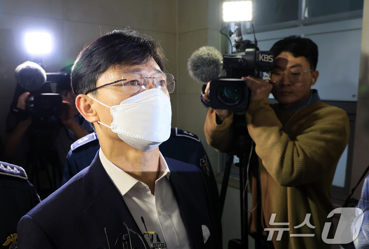 임성근 전 해병대1사단장이 지난달 31일 서울 서초구 이명현 순직해병 특별검사팀에 피의자 신분으로 조사를 받기 위해 출석하고 있다./뉴스1 ⓒ News1 이호윤 기자