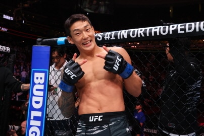 계체 현장에 선 유주상