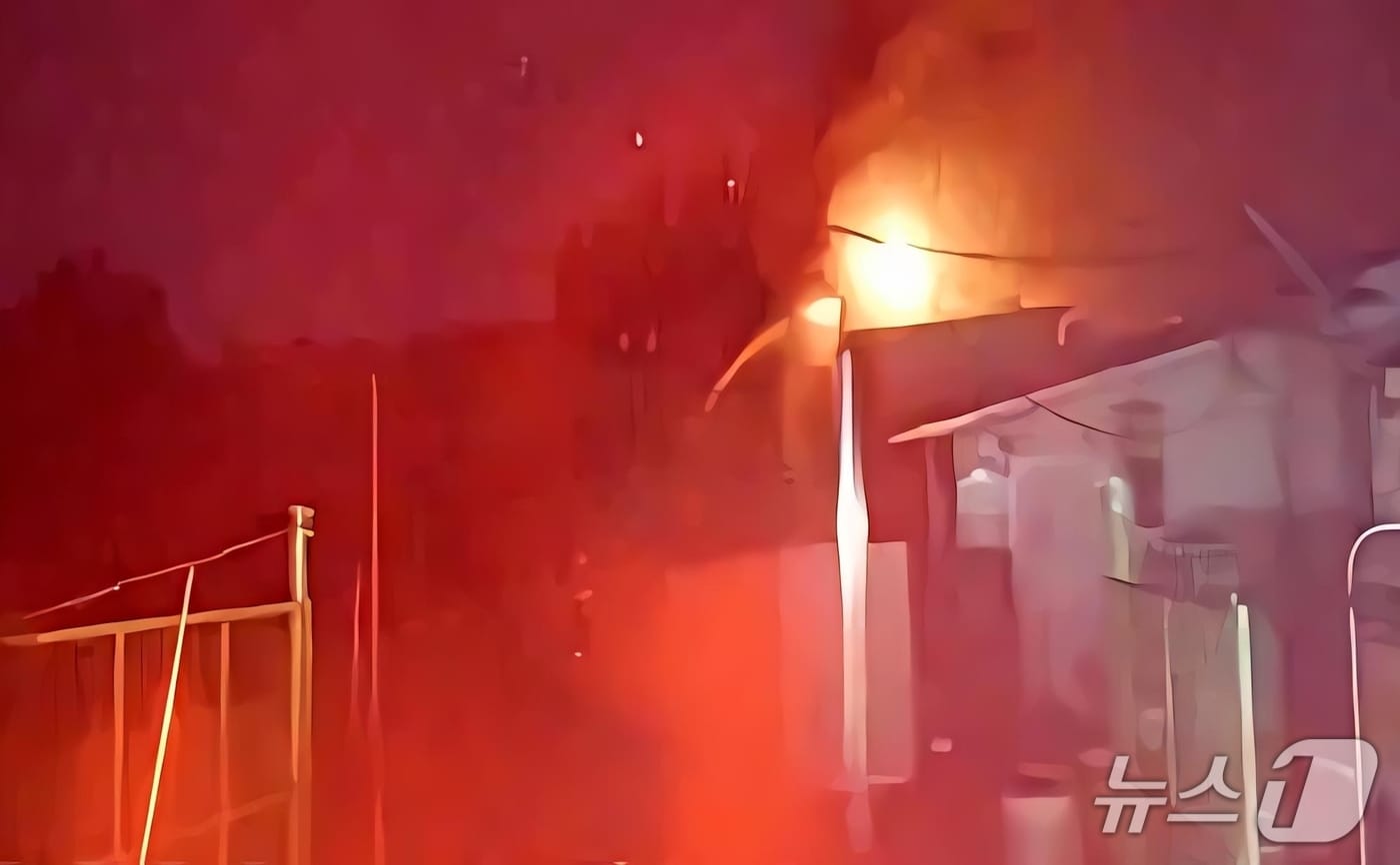 화재 현장. (경기도소방재난본부 제공. 재판매 및 DB 금지) 2025.10.7/뉴스1