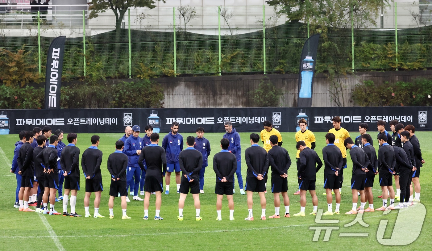 브라질전 선발 라인업에 나선 홍명보호