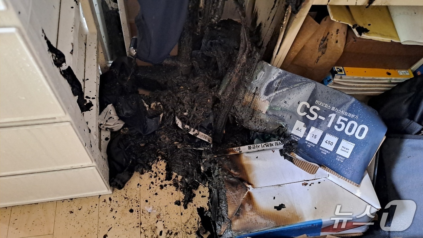 화재 현장.(전북소방 제공. 재판매 및 DB 금지)