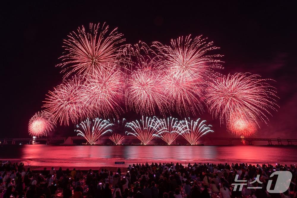제19회 부산불꽃축제 모습.(부산시 제공. 재판매 및 DB금지)