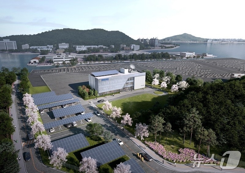  해양경찰위성센터 조감도(해양경찰청 제공/뉴스1)