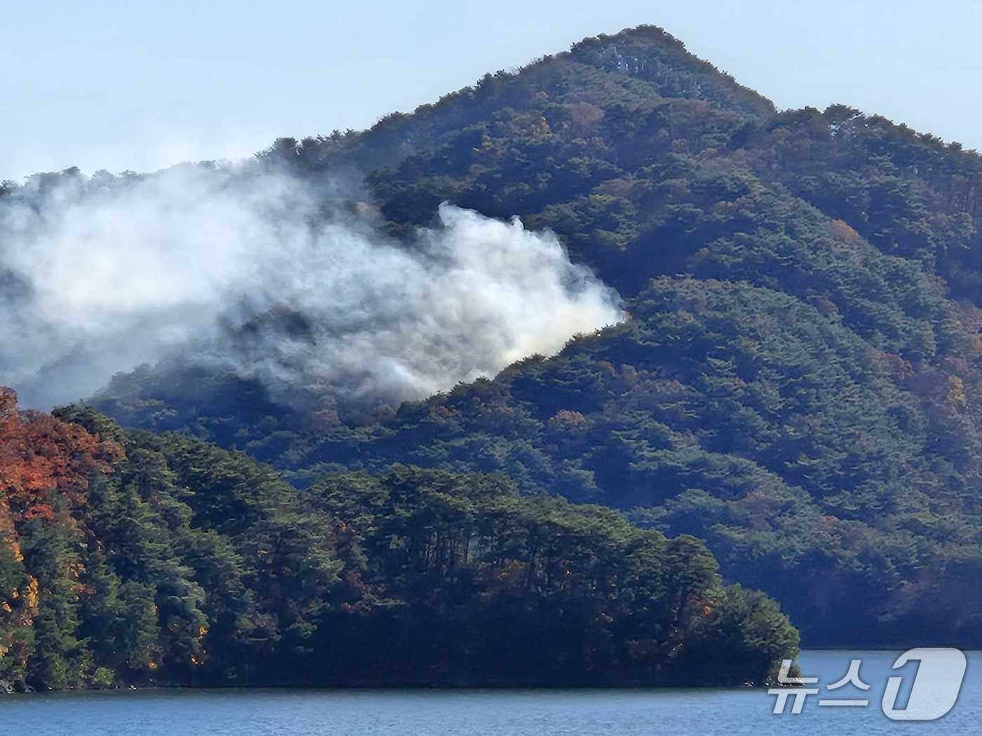 강원 화천군 간동면 산불 현장.(강원도소방본부 제공, 재판매 및 DB금지)