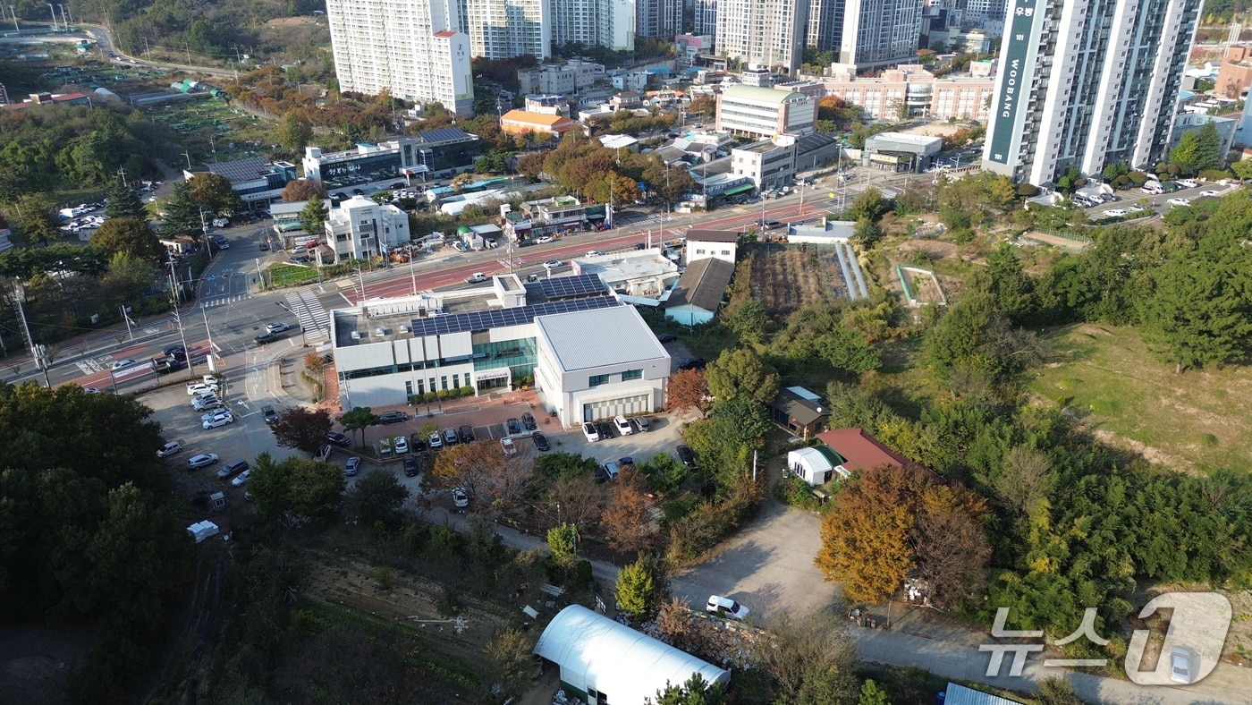 대구 달성군 다사읍 공영주차장이 들어설 예정인 부지 전경.&#40;대구 달성군 제공. 재판매 및 DB금지&#41;