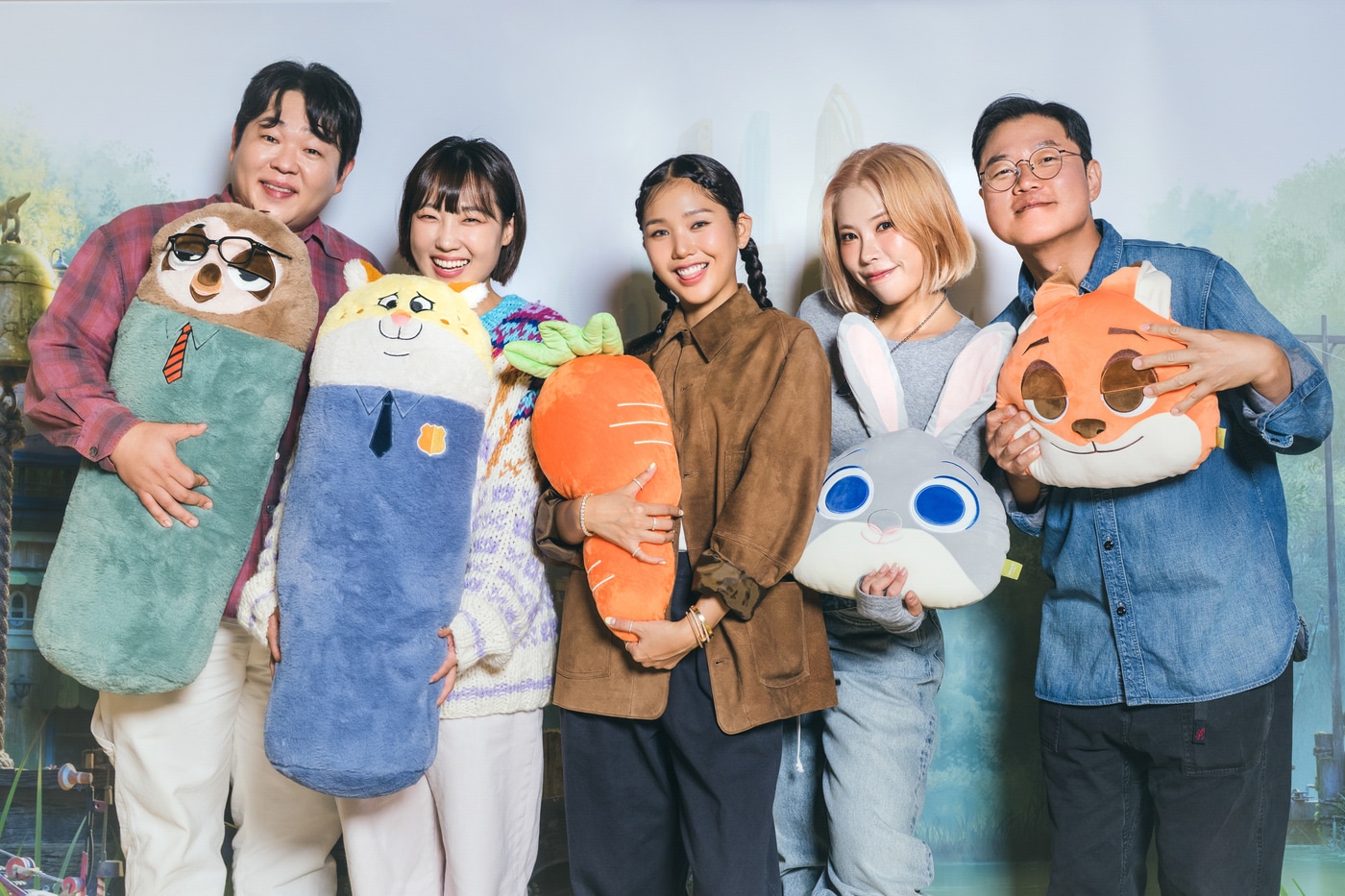 '주토피아' 더빙 캐스트 5인