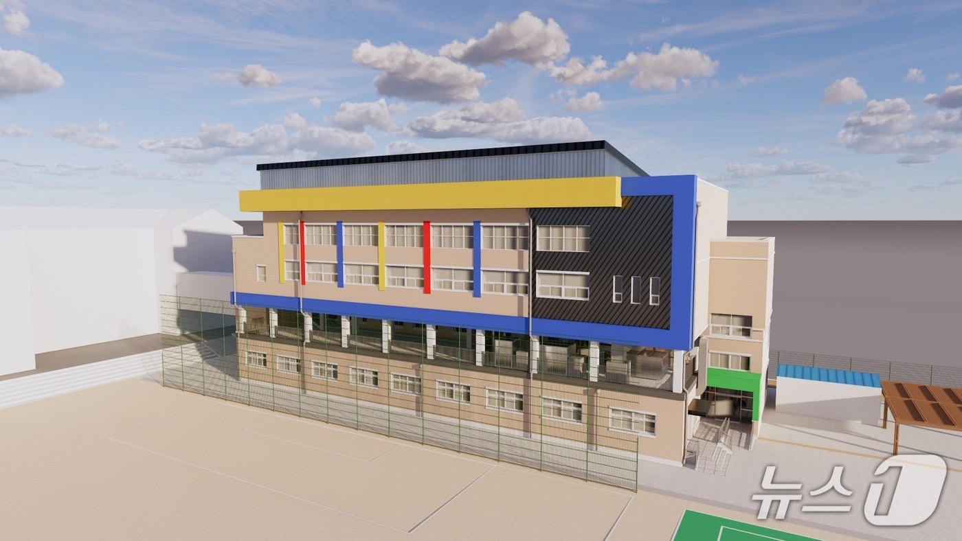 대전법동중 급식실 조감도(대전시교육청 제공) /뉴스1