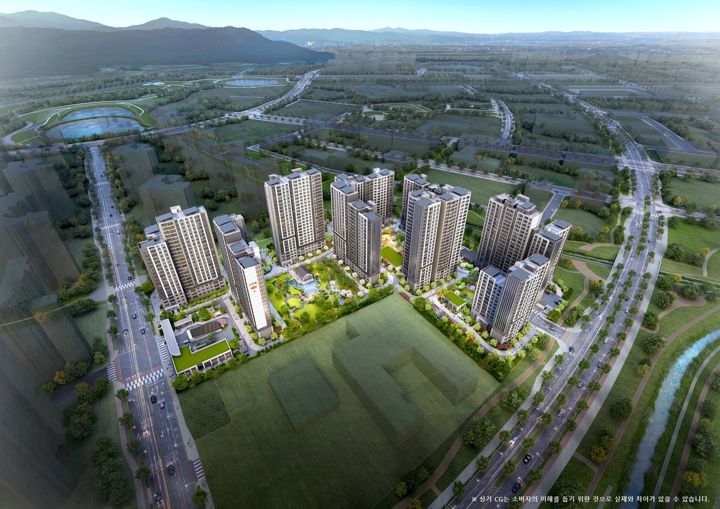 DL이앤씨, 충남 홍성 'e편한세상 내포 에듀플라츠' 11월 분양 - 뉴스1