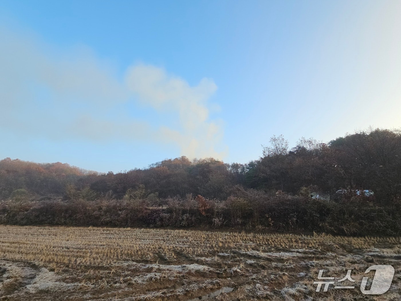 강원 철원 동송읍 이길리 산불 현장.&#40;산림청 제공, 재판매 및 DB금지&#41;