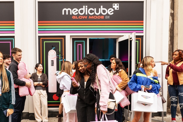 메디큐브 미국 뉴욕 팝업스토어 (에이피알 제공)