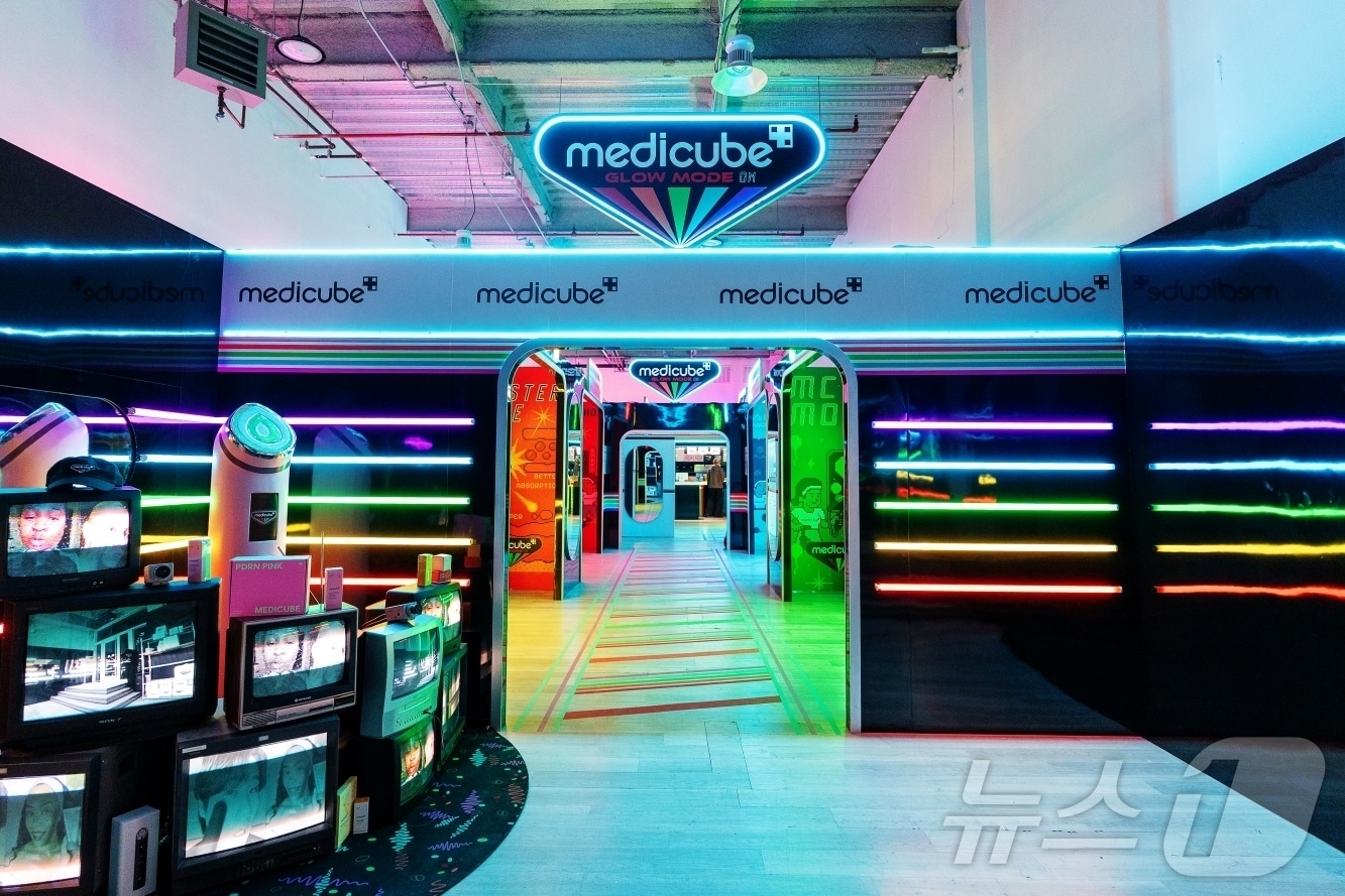 메디큐브 미국 뉴욕 팝업스토어 (에이피알 제공)/뉴스1