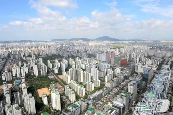 경기 부천 중동 1기 신도시 전경/뉴스1