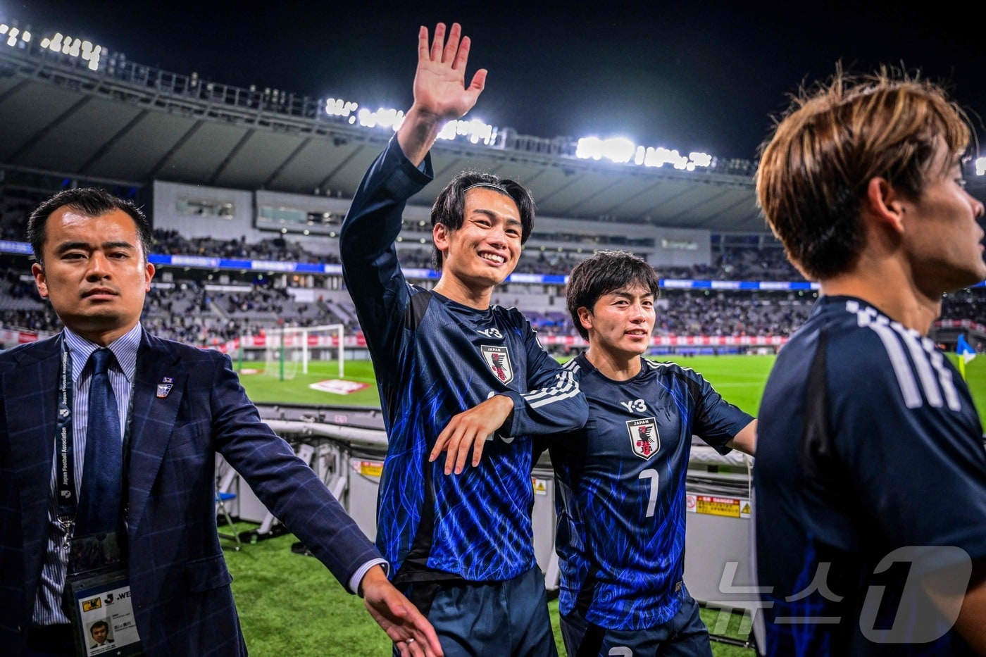 일본 가나 2-0 경기 종료 장면