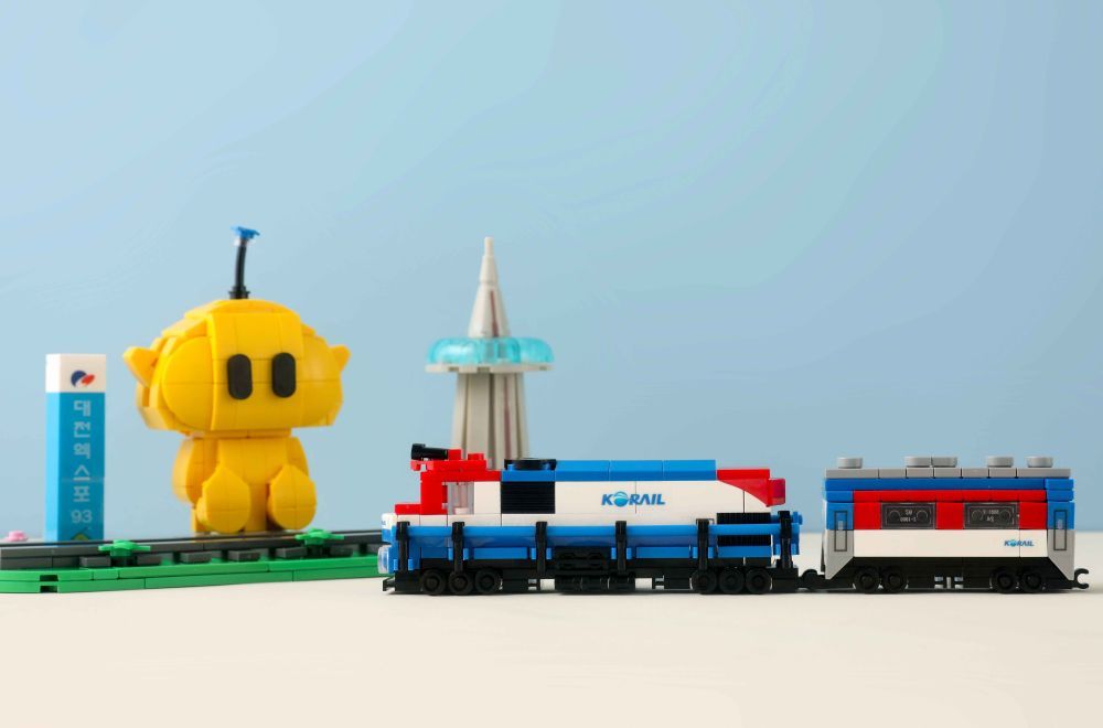 코레일유통 꿈돌이 열차블록 모습.(코레일유통 제공)뉴스1ⓒ news1