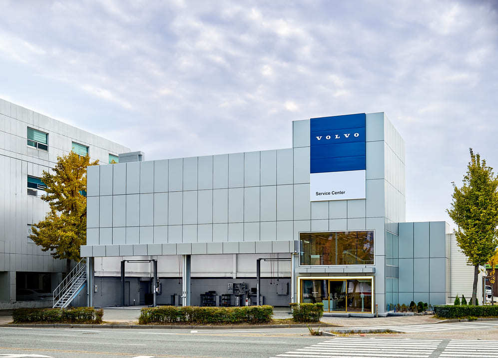 볼보자동차코리아 울산 서비스센터 전경&#40;볼보자동차코리아 제공&#41;. 2025.11.18.