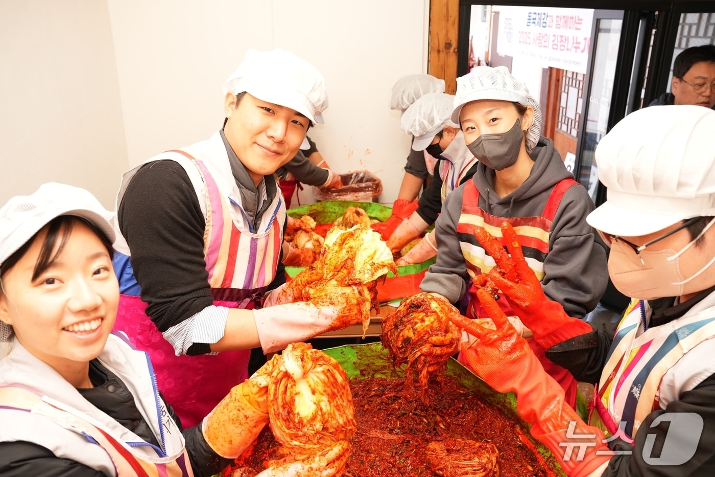 동국제강 사랑의 김장 나누기 행사 사진(동국제강 제공)