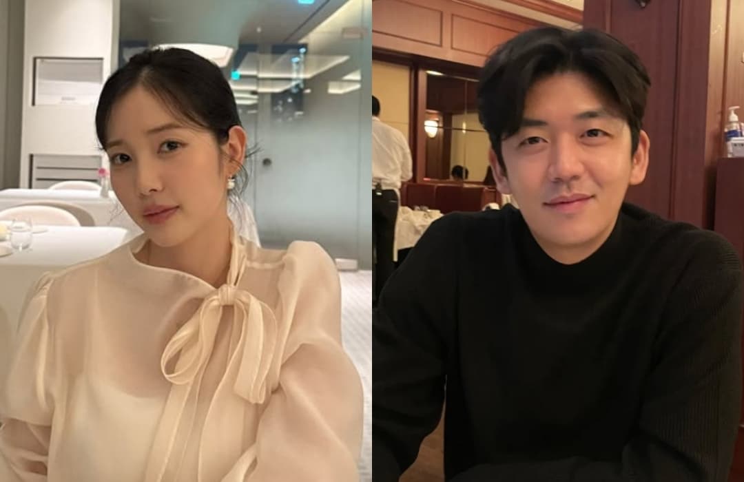 윤채경(왼쪽) 이용대 인스타그램