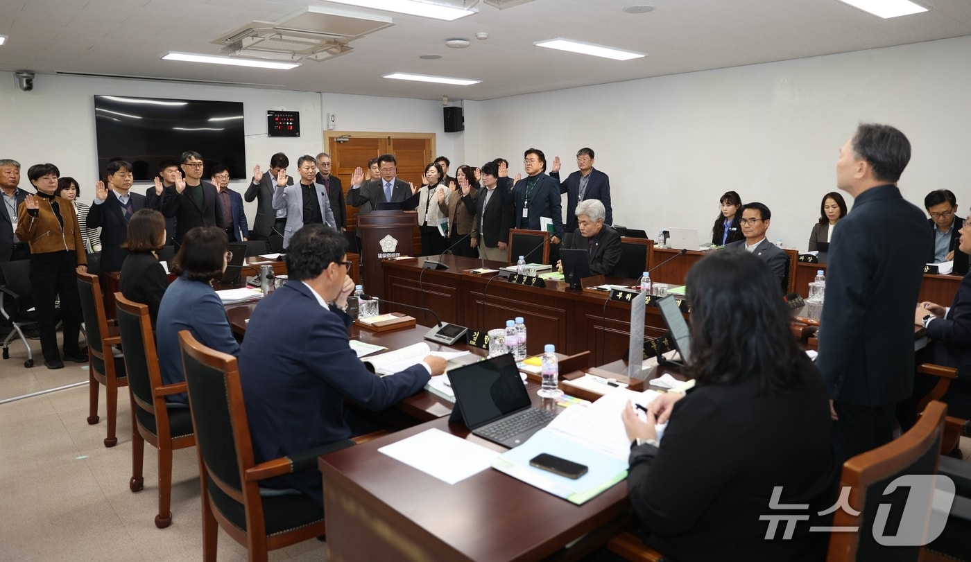 18일 전북 진안군의회가 상하수도과를 마지막으로 9일간 진행된 행정사무감사를 마쳤다.(의회제공, 재판매 및 DB금지)2025.11.19/뉴스1