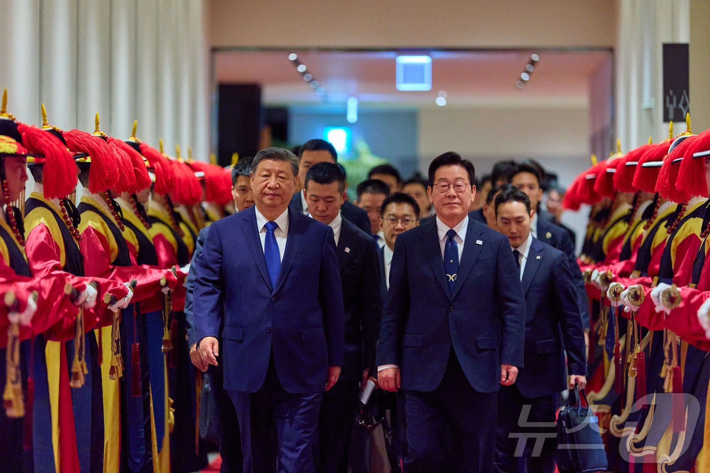 이재명 대통령과 시진핑 중국 국가주석. (대통령실 제공. 재판매 및 DB 금지) 2025.11.2/뉴스1 ⓒ News1 이재명 기자