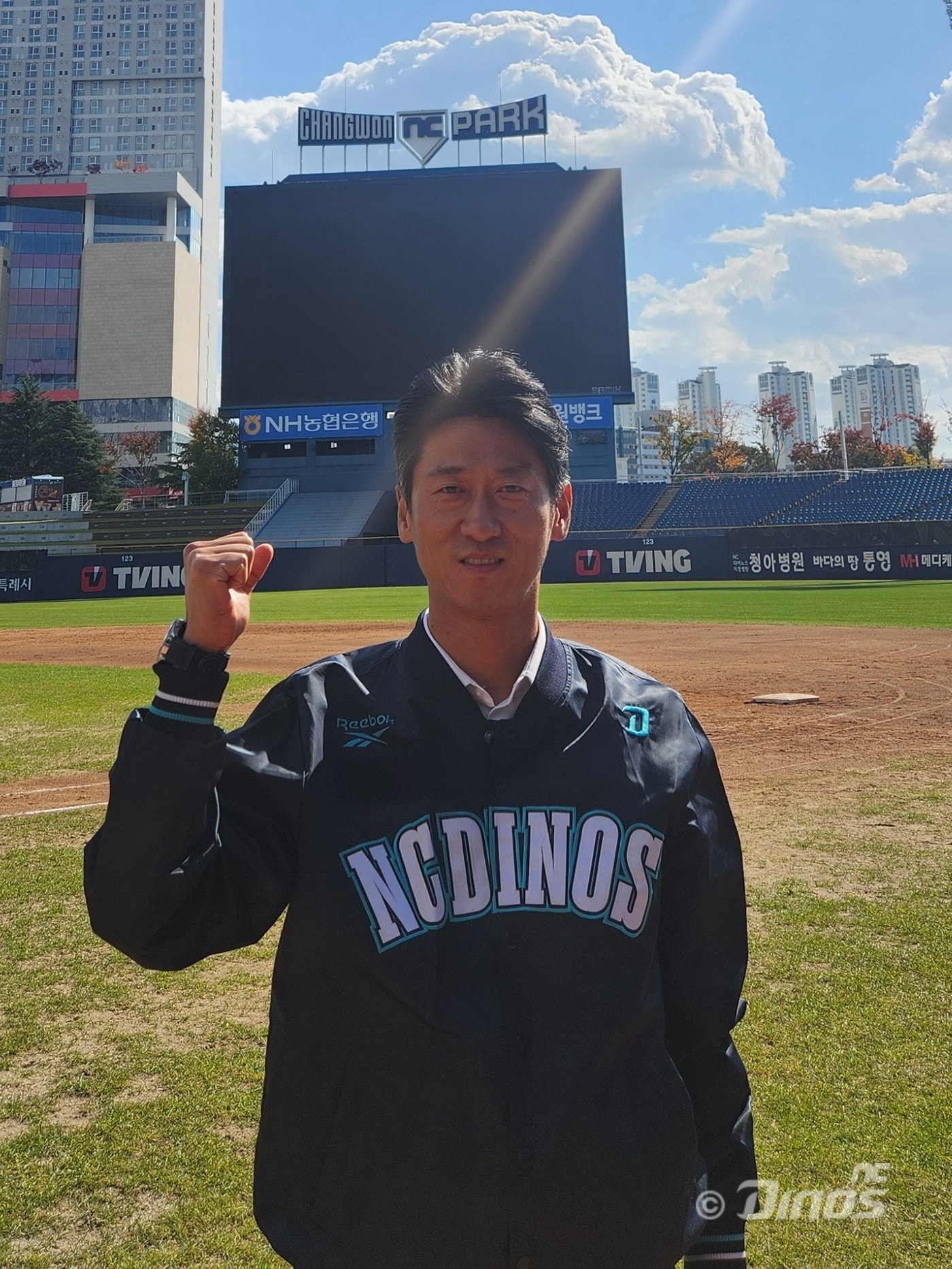 김경태 NC 투수코치.&#40;NC 다이노스 제공&#41;