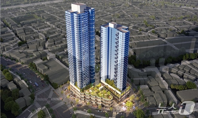 용산구 한강로1가 재개발 조감도 &#40;서울시 제공&#41; 뉴스1 ⓒ News1