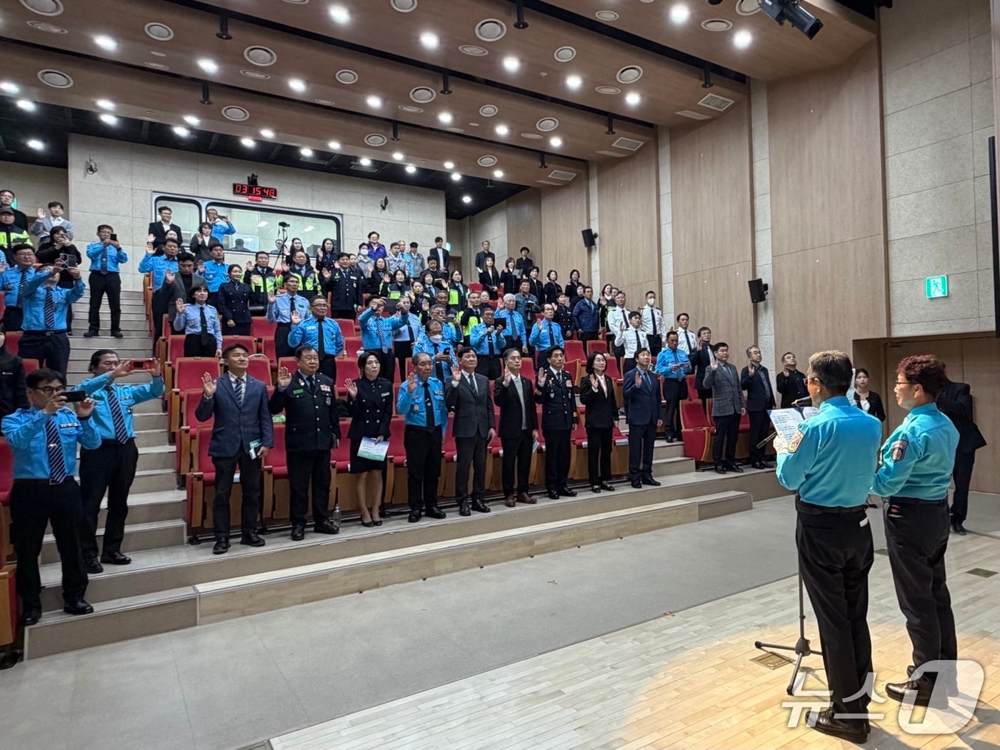 한국도로교통공단 충북지부는 &#39;2025 교통사고 줄이기 한마음대회&#39;를 개최했다.&#40;충북경찰청 제공. 재판매 및 DB금지&#41;./뉴스1 