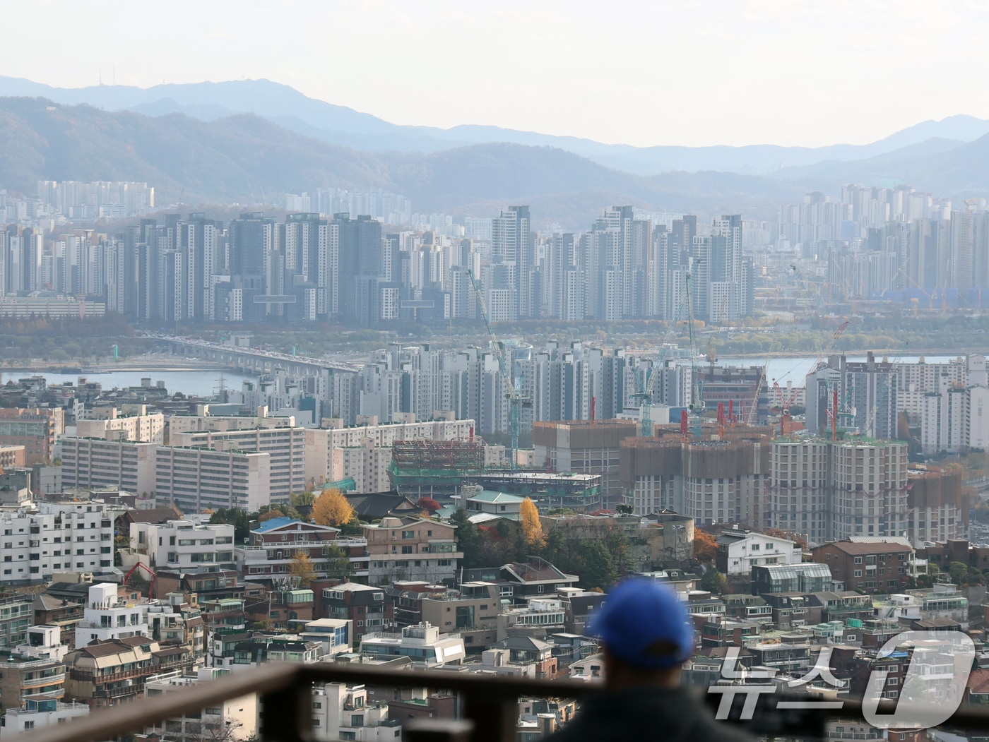 남산에서 바라본 서울시내 아파트 및 주택 단지. 2025.11.21/뉴스1 ⓒ News1 황기선 기자