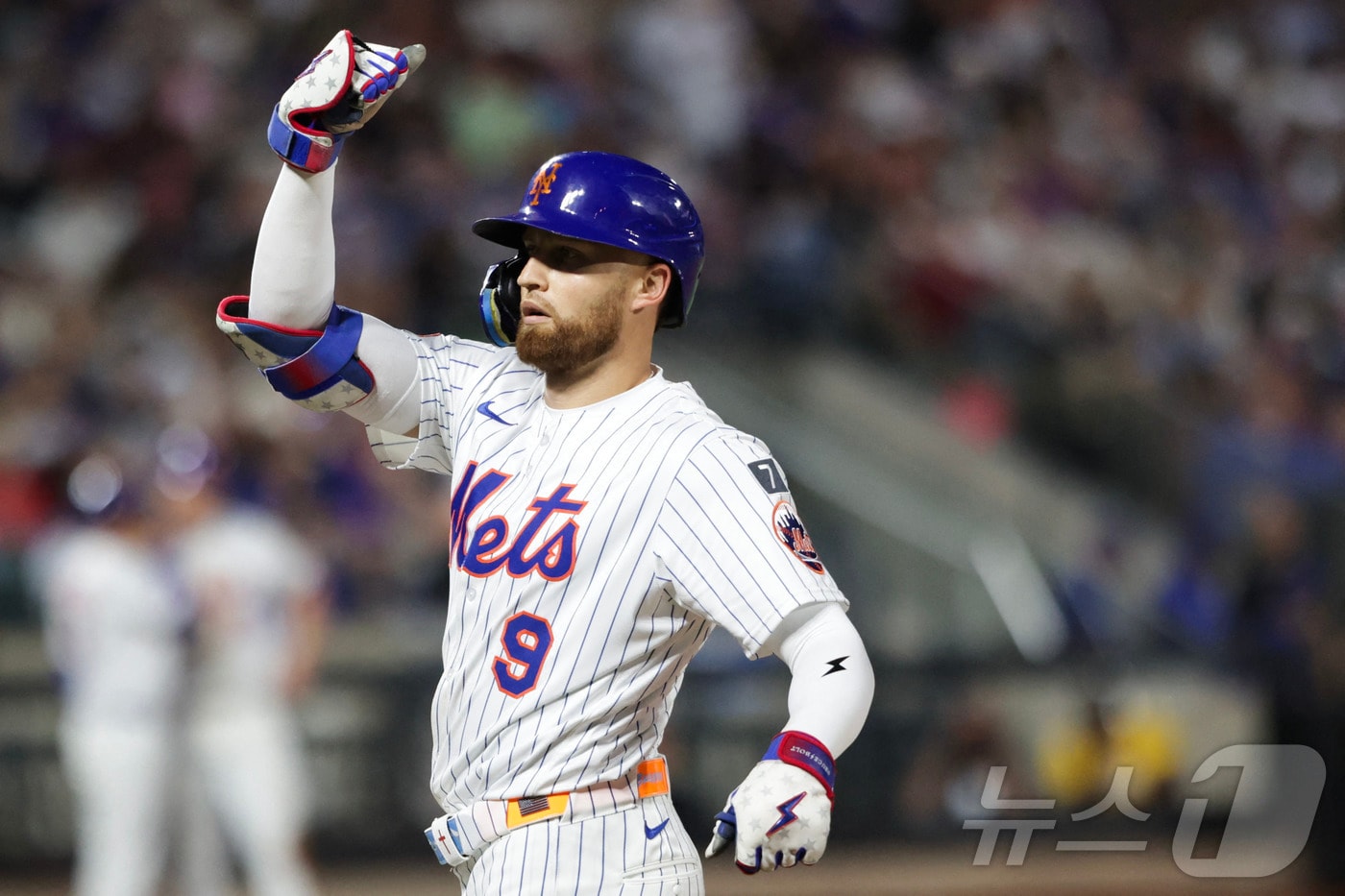 뉴욕 메츠 외야수 브랜든 니모가 텍사스 레인저스로 떠난다. ⓒ AFP=뉴스1