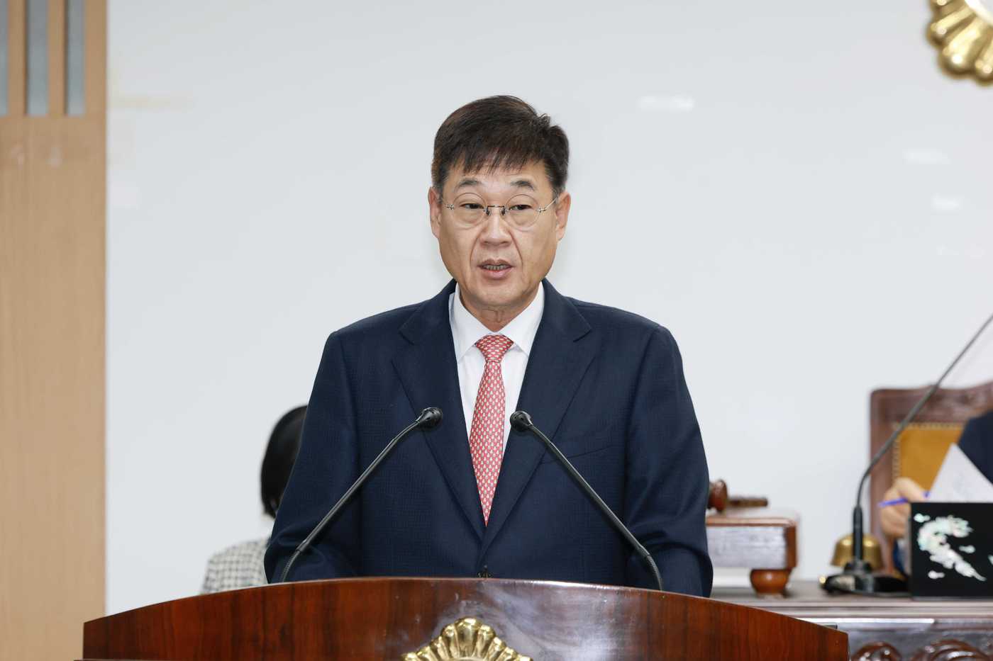 정문헌 종로구청장 2026 시정연설 모습(종로구 제공)