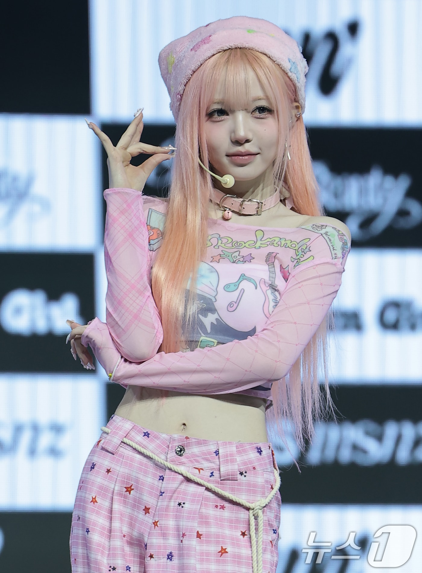 그룹 트리플에스(tripleS) 미소녀즈(msnz) SUN의 김채원 2025.11.24 ⓒ 뉴스1 권현진 기자