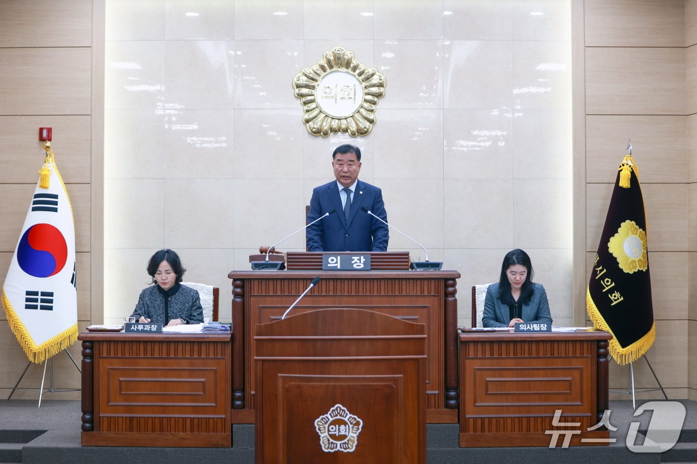 제185회 계룡시의회 정례회 제2차 본회의 모습 (계룡시의회 제공.재판매 및 DB금지)/뉴스1