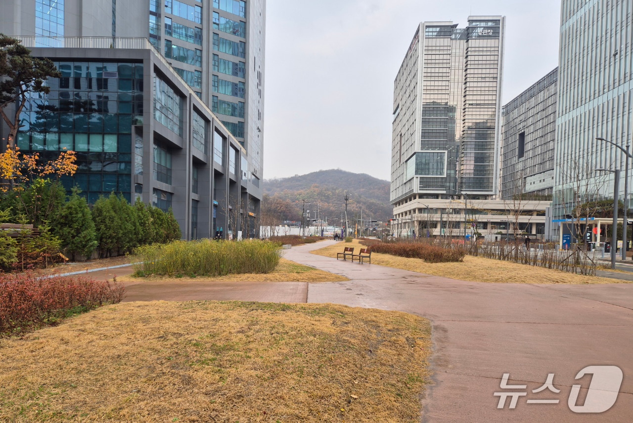 녹지쉼터.(과천시 제공)