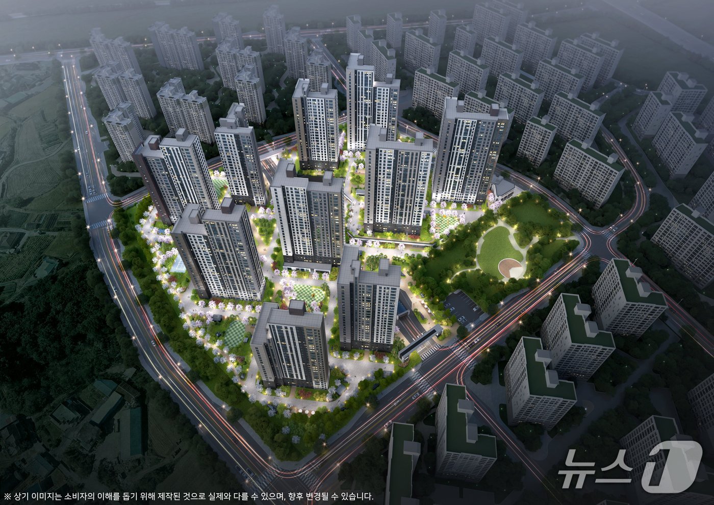 두산건설, 두산위브 더 제니스 센트럴 천안 분양…견본주택 오픈 - 뉴스1